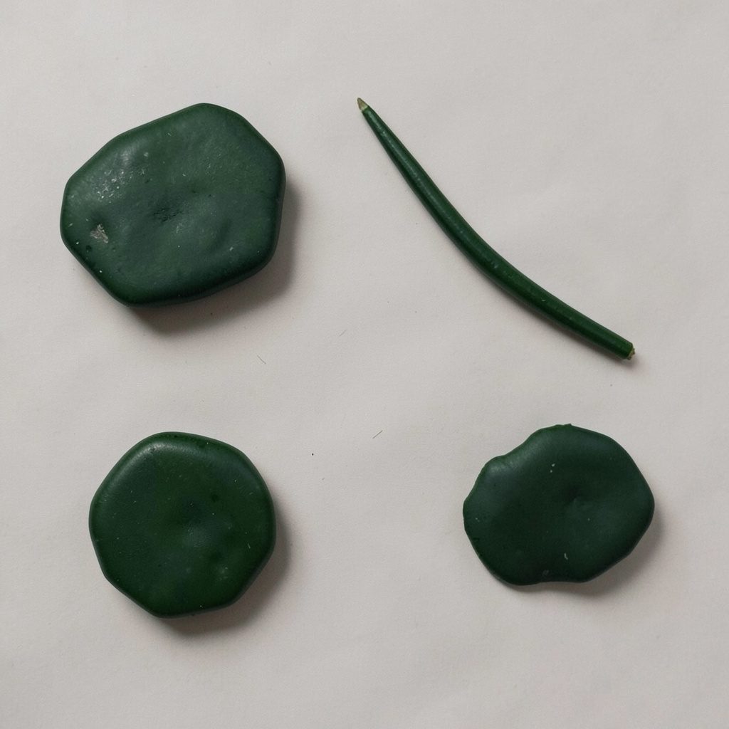 LunaR circular logo mark in deep green with a minimalist crescent detail